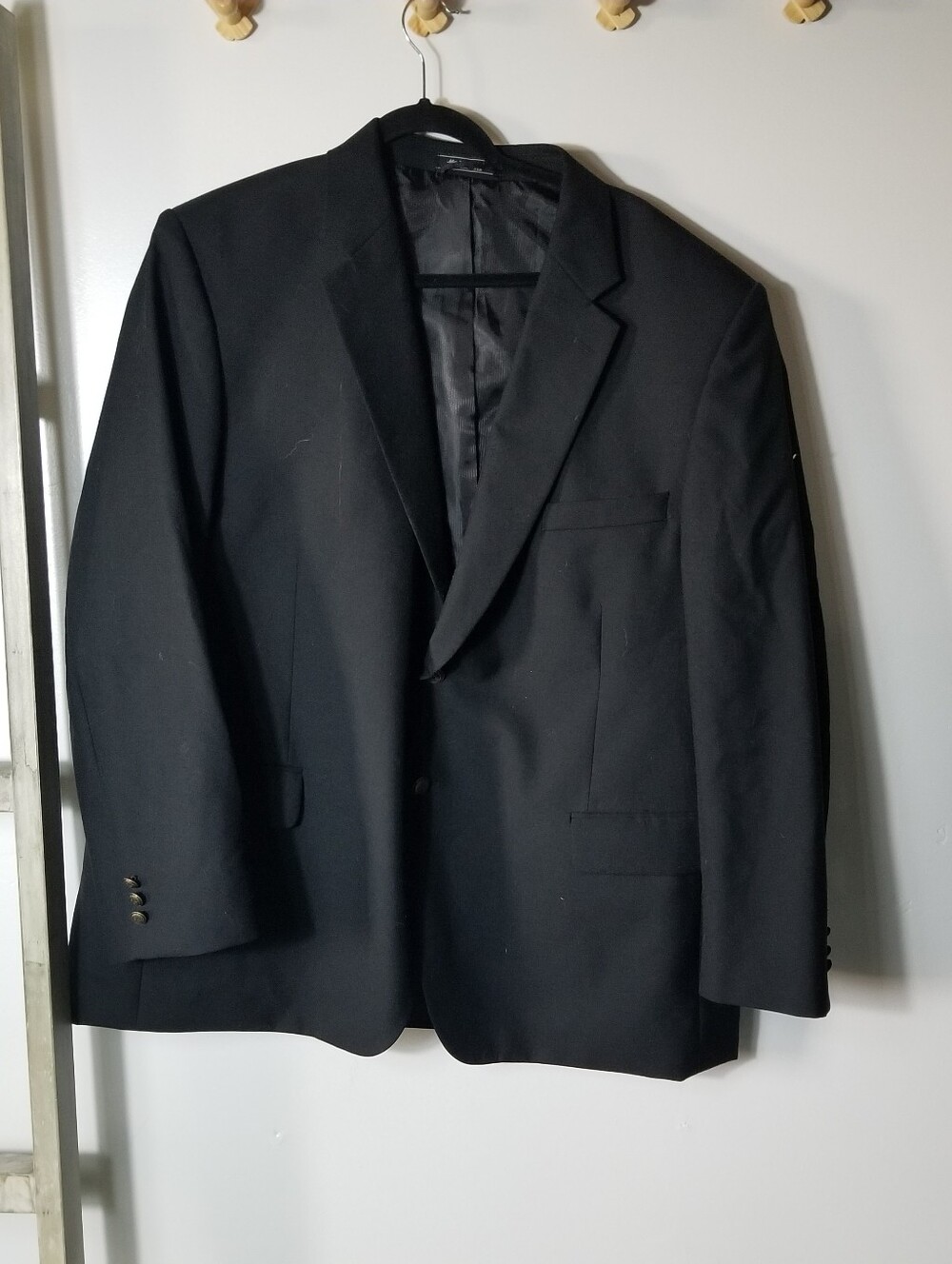 SADDLEBRED MEN'S BLACK BLAZER SIZE 50 REGULAR
